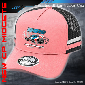 STRIPE Trucker Cap - NSW GP Midgets