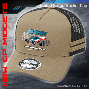 STRIPE Trucker Cap - NSW GP Midgets