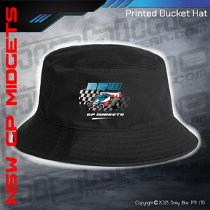 Printed Bucket Hat - NSW GP Midgets