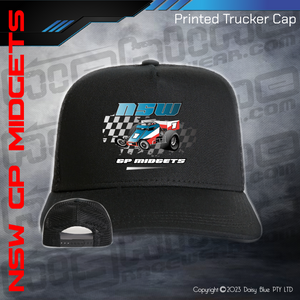Printed Trucker Cap -  NSW GP Midgets