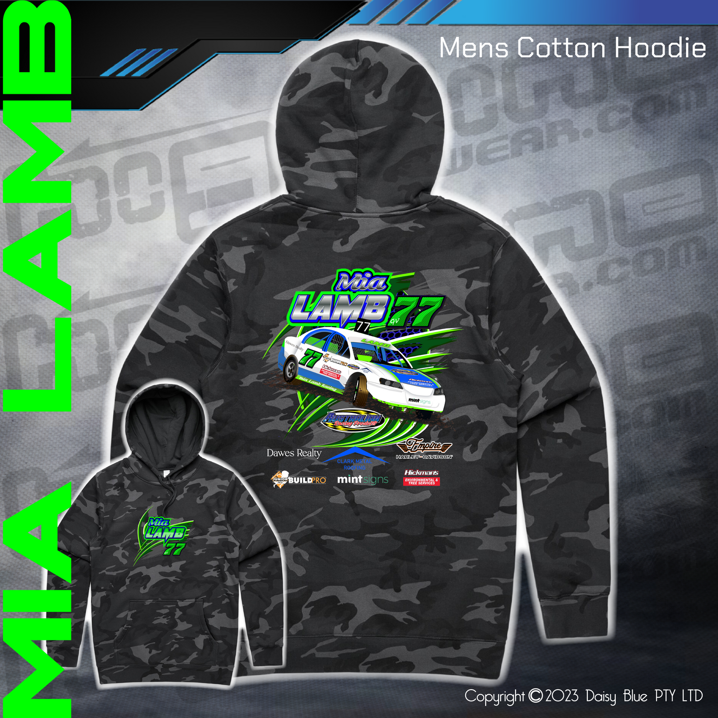 Camo Hoodie - Mia Lamb