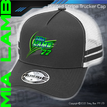 Load image into Gallery viewer, STRIPE Trucker Cap - Mia Lamb
