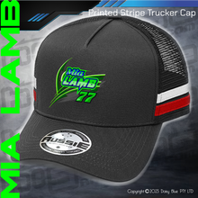 Load image into Gallery viewer, STRIPE Trucker Cap - Mia Lamb
