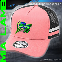 Load image into Gallery viewer, STRIPE Trucker Cap - Mia Lamb
