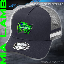 Load image into Gallery viewer, STRIPE Trucker Cap - Mia Lamb
