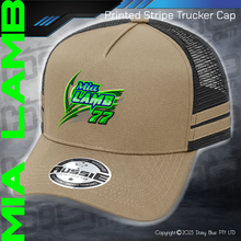 Load image into Gallery viewer, STRIPE Trucker Cap - Mia Lamb
