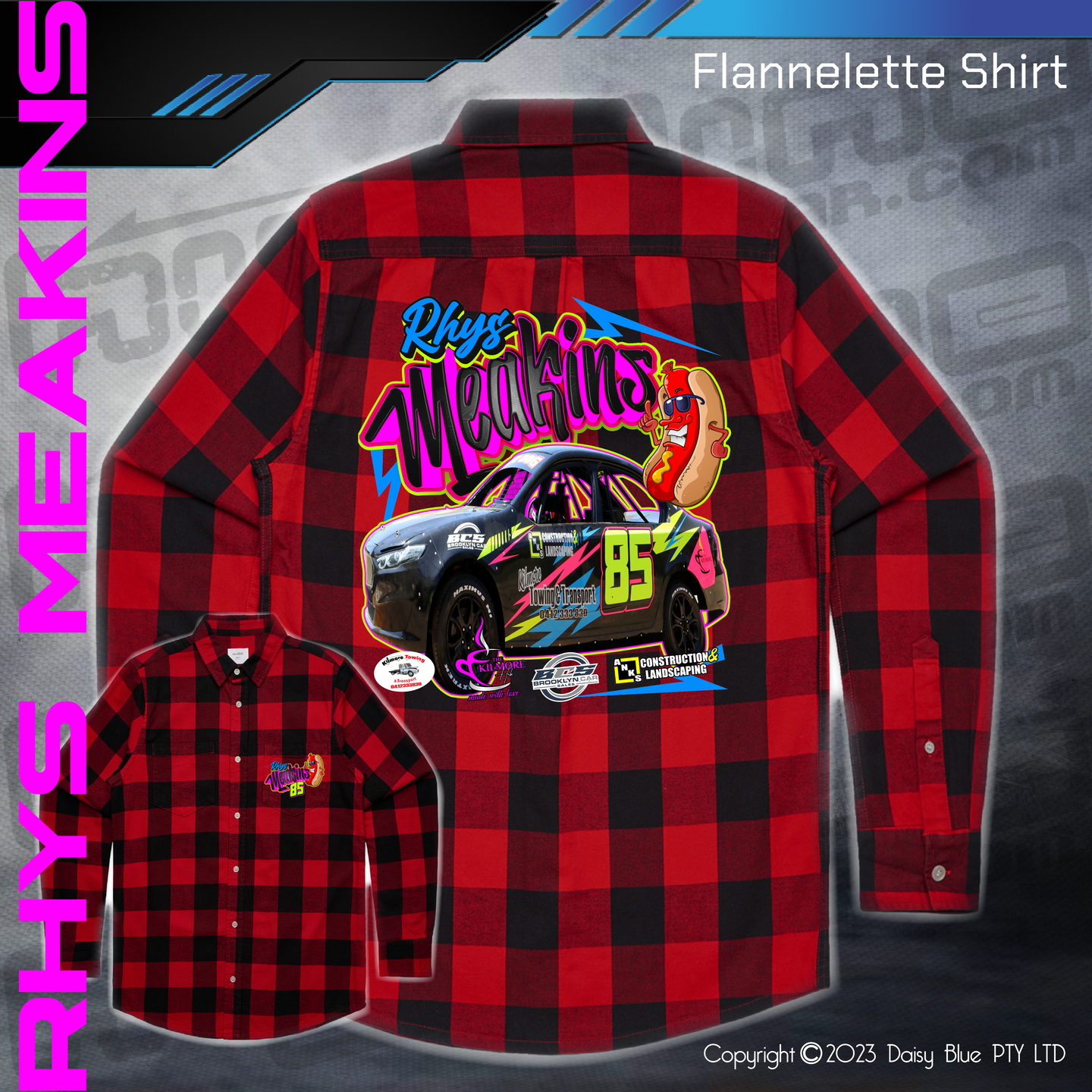 Flannelette Shirt - Rhys Meakins