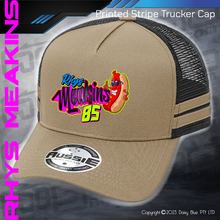 Load image into Gallery viewer, STRIPE Trucker Cap - Rhys Meakins
