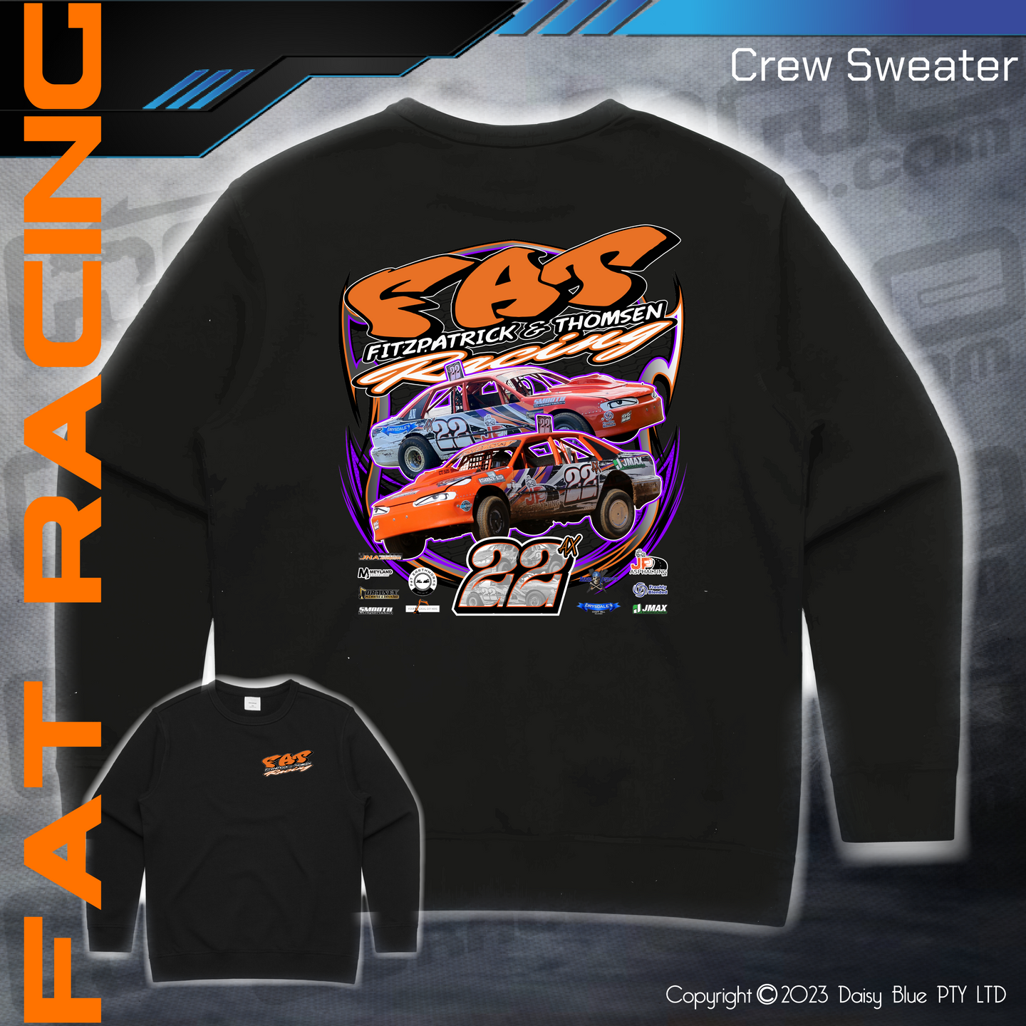 Crew Sweater - FAT Racing