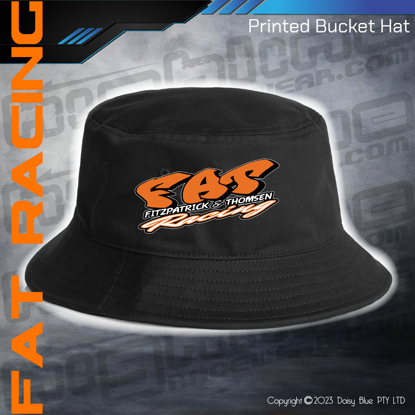 Printed Bucket Hat - FAT Racing