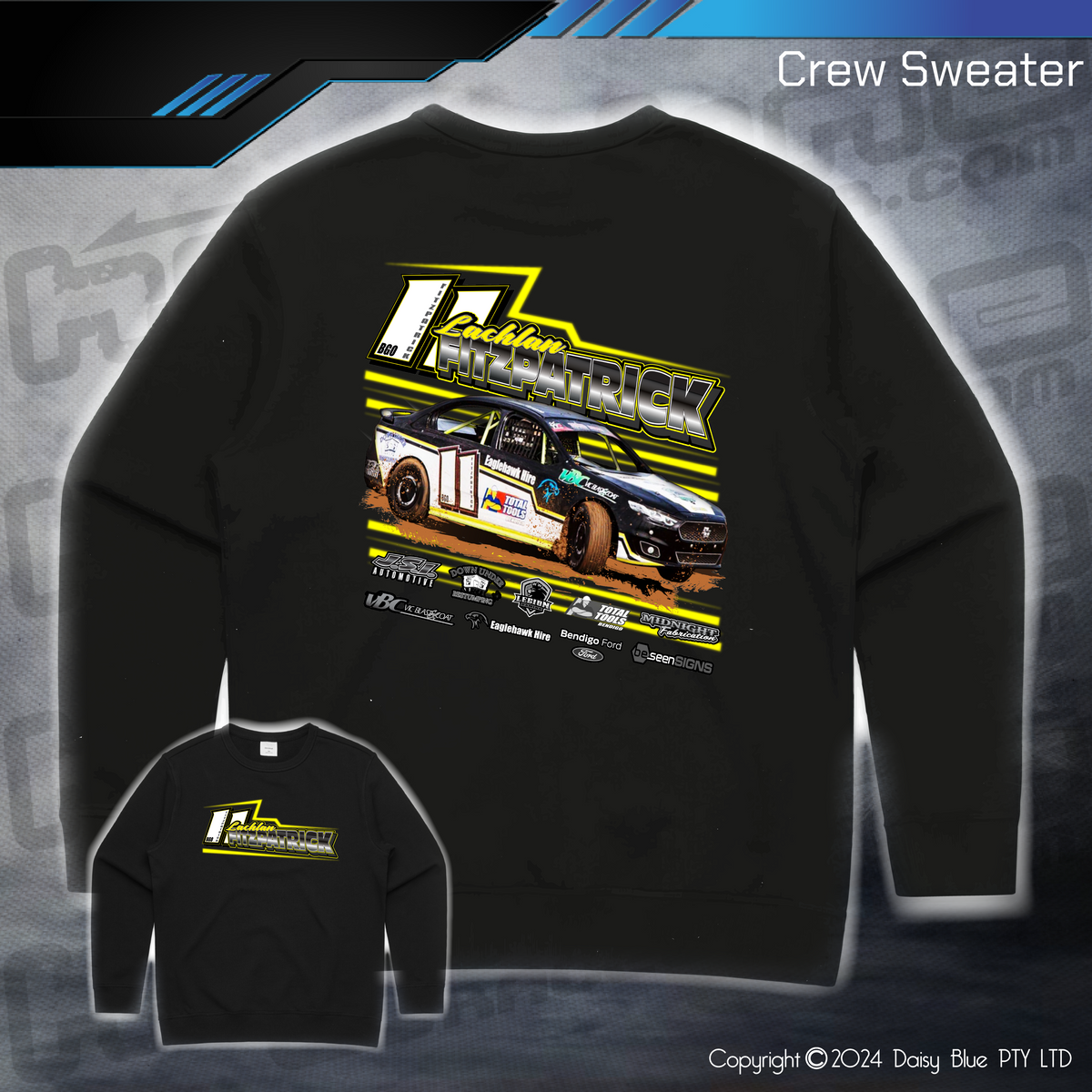 Crew Sweater - Lachlan Fitzpatrick – Highline Racewear