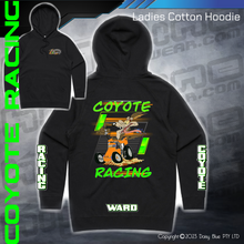 Load image into Gallery viewer, Hoodie - Coyote Racing
