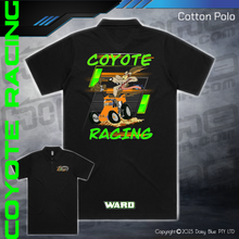 Load image into Gallery viewer, Cotton Polo - Coyote Racing
