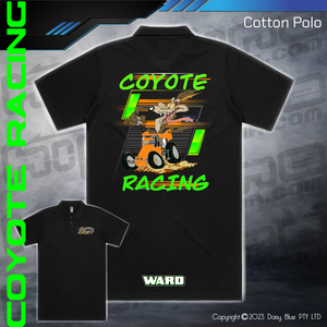 Cotton Polo - Coyote Racing