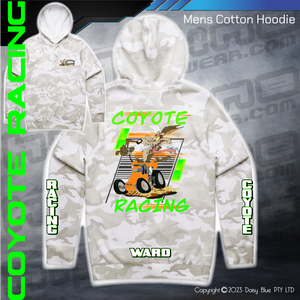 Camo Hoodie - Coyote Racing