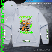 Load image into Gallery viewer, Relaxed Crew Sweater - Coyote Racing
