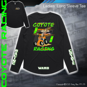 Long Sleeve Tee - Coyote Racing