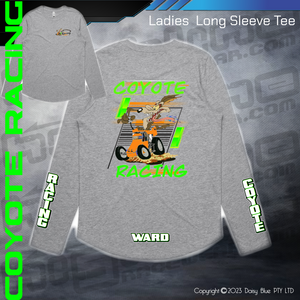 Long Sleeve Tee - Coyote Racing