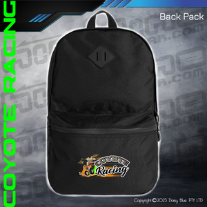 Back Pack - Coyote Racing