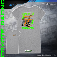 Load image into Gallery viewer, T-Shirt Dress - Coyote Racing
