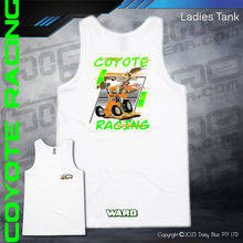 Load image into Gallery viewer, Ladies Tank - Coyote Racing
