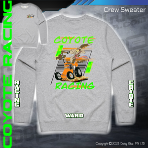 Crew Sweater - Coyote Racing