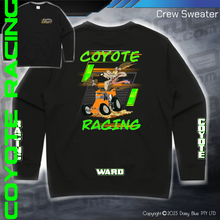 Load image into Gallery viewer, Crew Sweater - Coyote Racing
