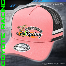 Load image into Gallery viewer, STRIPE Trucker Cap - Coyote Racing
