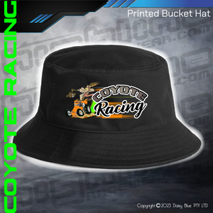 Printed Bucket Hat - Coyote Racing