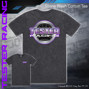 Stonewash Tee - Tester Racing