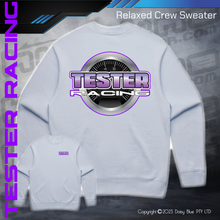 Load image into Gallery viewer, Relaxed Crew Sweater - Tester Racing
