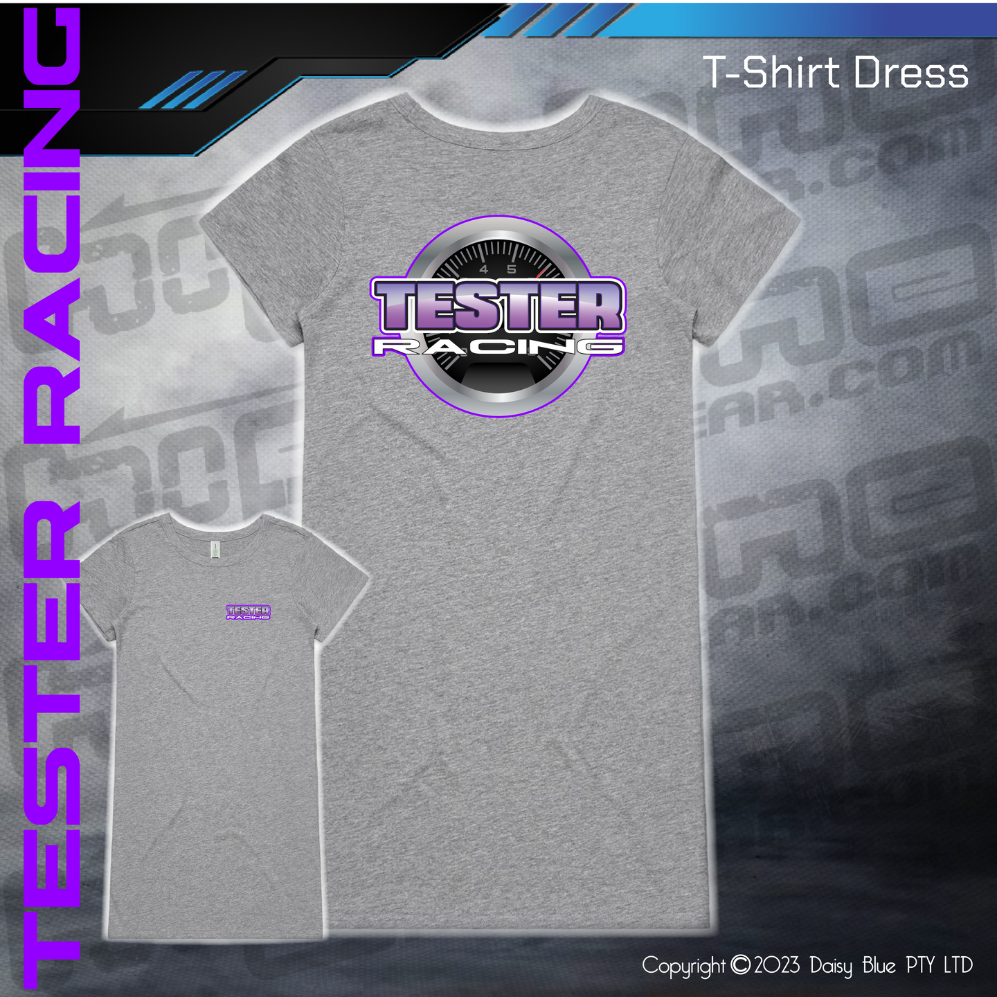 T-Shirt Dress - Tester Racing