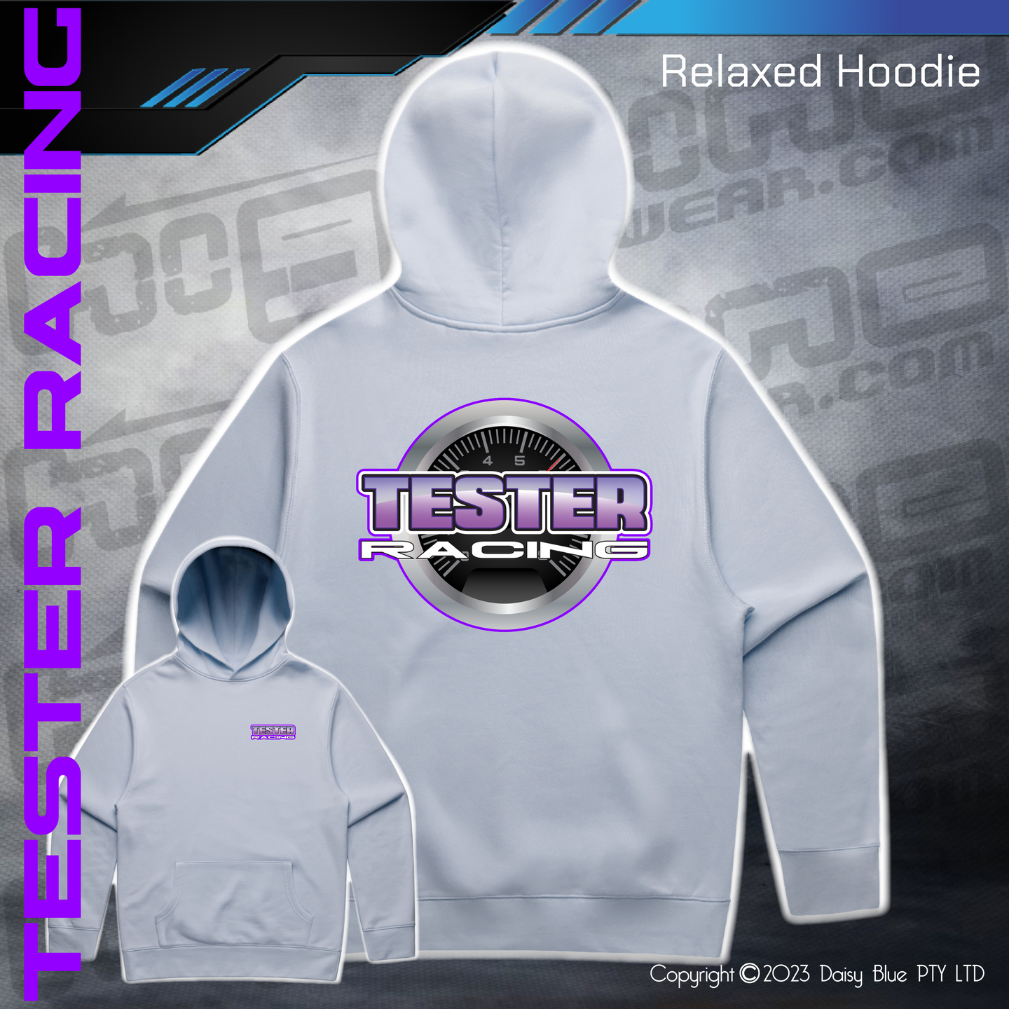 Relaxed Hoodie - Tester Racing