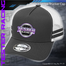 Load image into Gallery viewer, STRIPE Trucker Cap - Tester Racing
