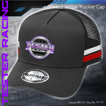 Load image into Gallery viewer, STRIPE Trucker Cap - Tester Racing
