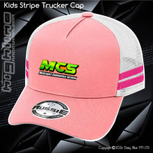 Load image into Gallery viewer, KIDS Stripe Trucker - Mowtallica
