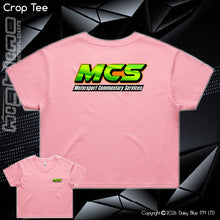 Load image into Gallery viewer, Ladies Crop Tee - MCS
