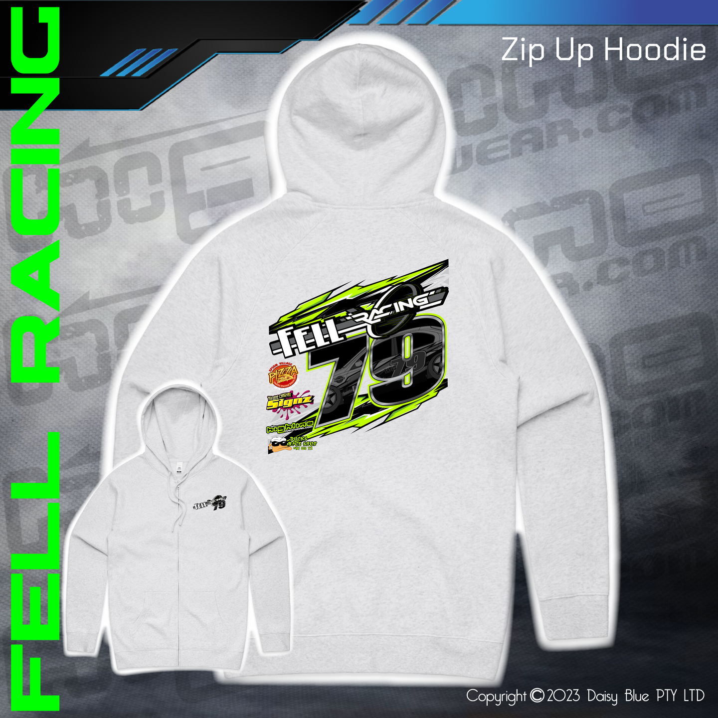 Zip Up Hoodie - Fell Racing