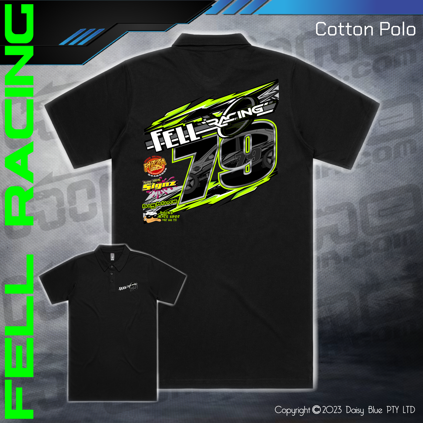 Cotton Polo - Fell Racing