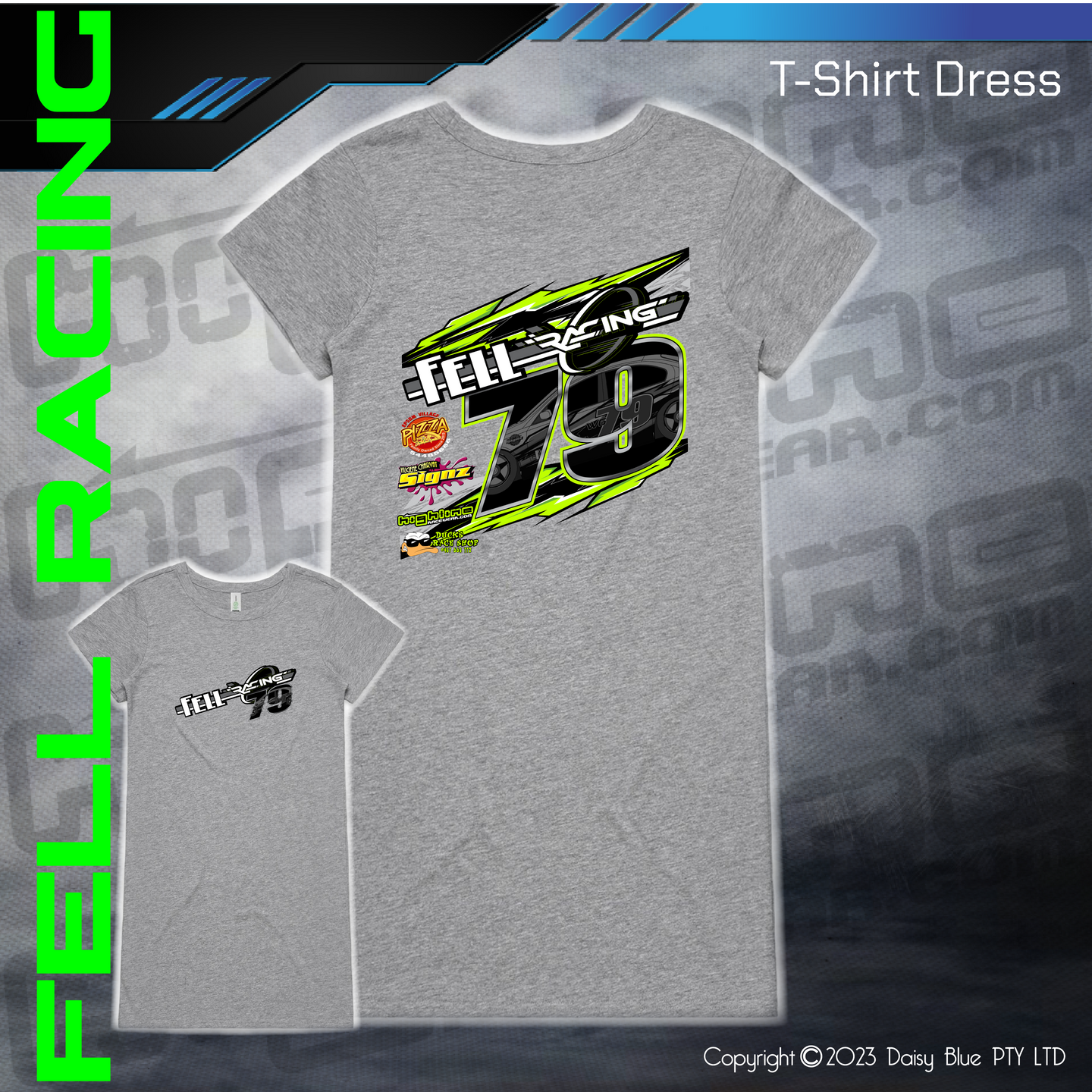 T-Shirt Dress - Fell Racing