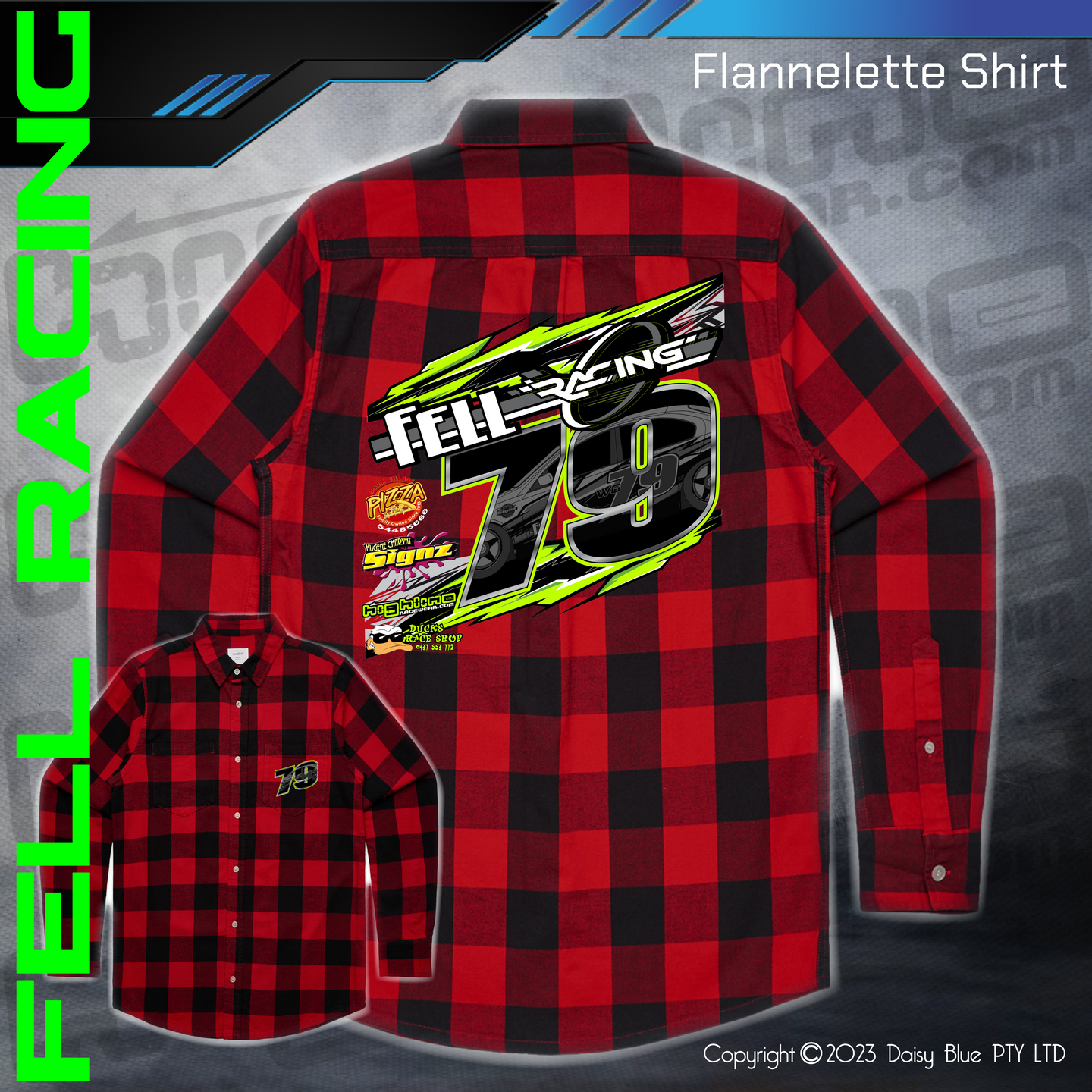 Flannelette Shirt -  Fell Racing