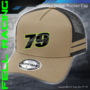 STRIPE Trucker Cap - Fell Racing