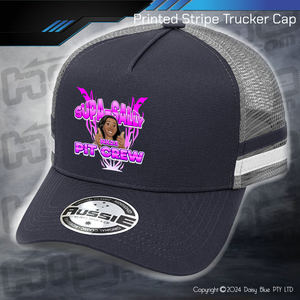 STRIPE Trucker Cap - Supa-Sally
