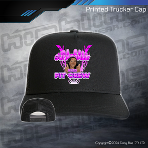 Printed Trucker Cap - Supa-Sally