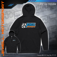 Load image into Gallery viewer, Zip Up Hoodie - Jewell Motorsport
