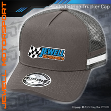Load image into Gallery viewer, STRIPE Trucker Cap - Jewell Motorsport
