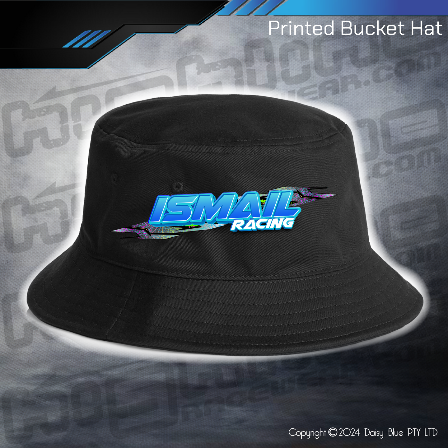 Printed Bucket Hat - Matt Ismail