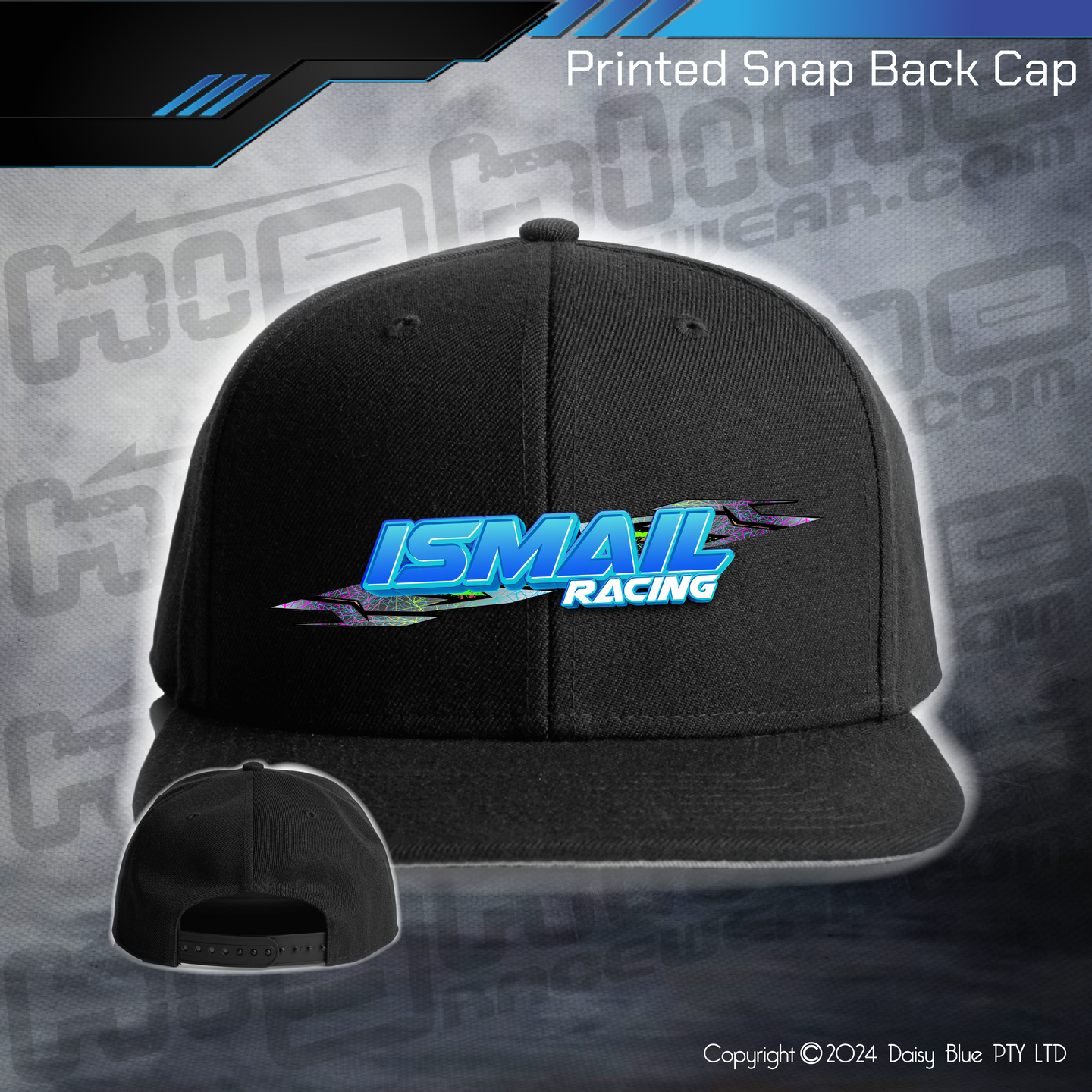 Printed Snap Back CAP - Matt Ismail