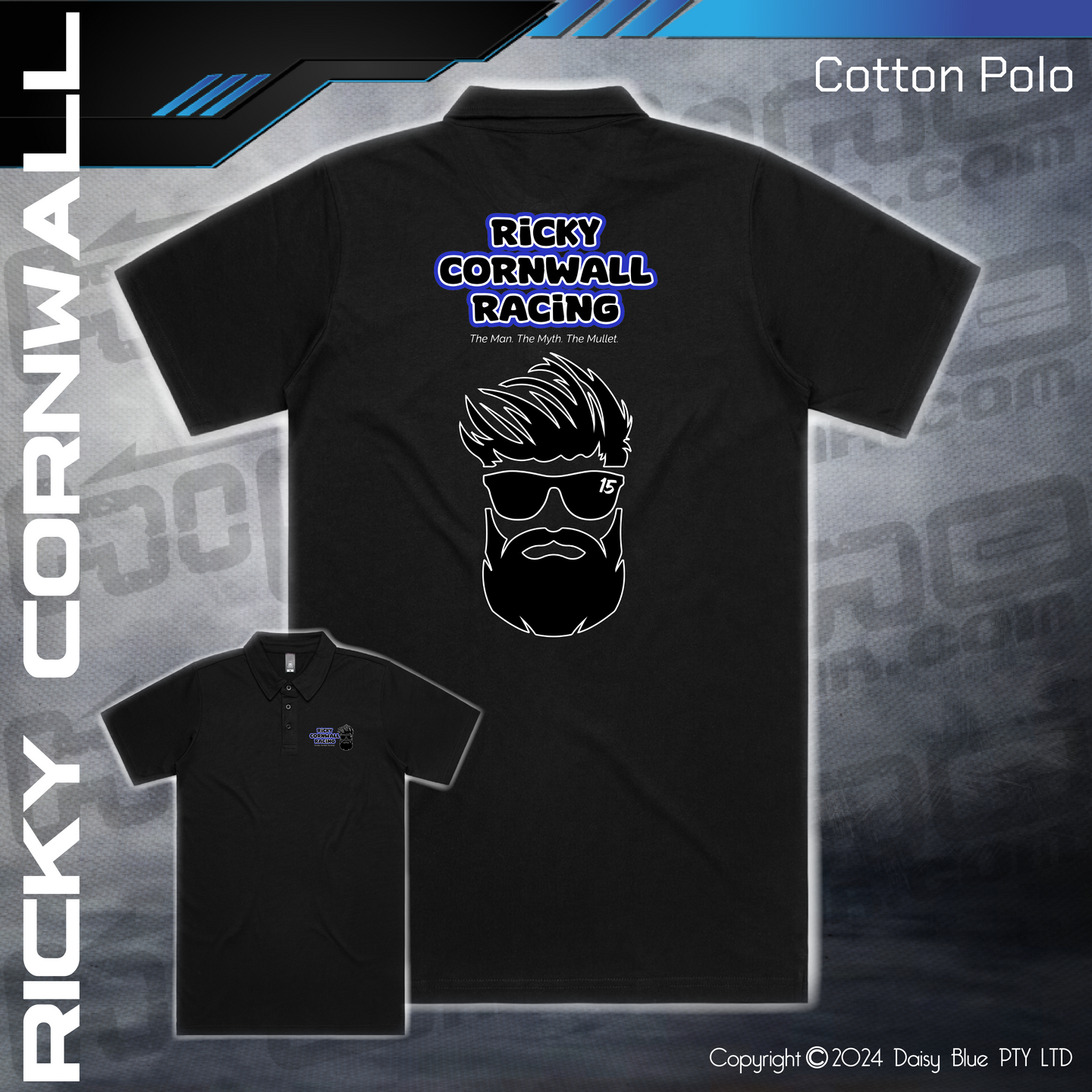 Cotton Polo - Ricky Cornwall
