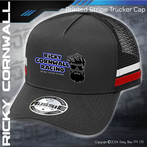 STRIPE Trucker Cap - Ricky Cornwall